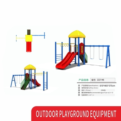 China Demand Products Classical Theme Children Outdoor Playground Slide Equipment