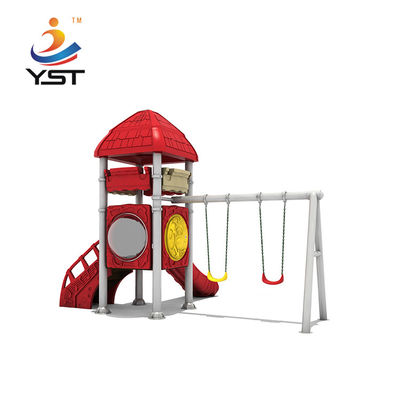 Anti crack Playground Outdoor Swing Set With Slide Combination