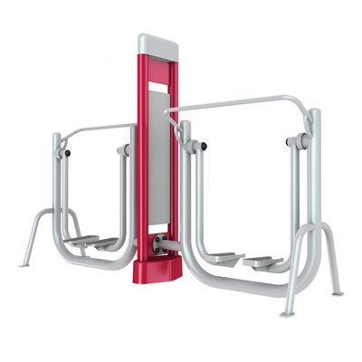 201 Stainless Steel Outdoor Workout Equipment Anti Uv Plastic